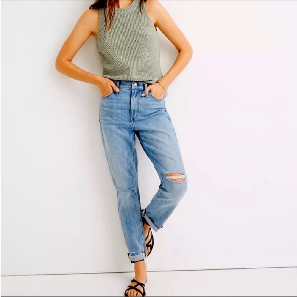 Madewell High rise Slim Boyfriend Fit Jeans Size 24